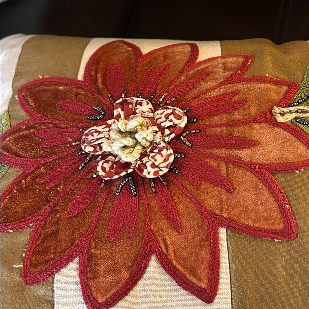 Pier 1 Bronze Textured Pillow - Picture 5 of 8